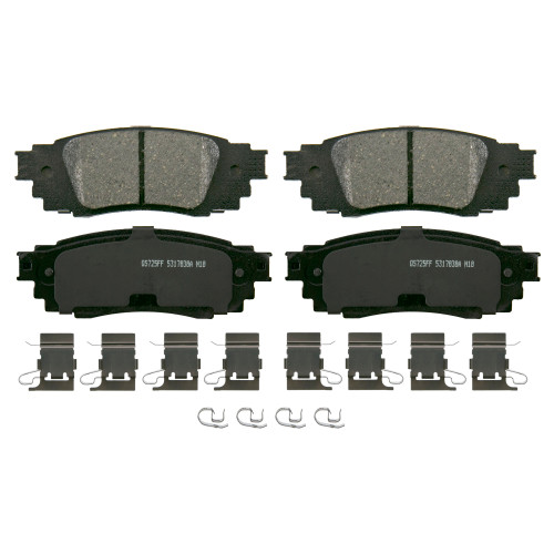 QuickStop Rear Disc Brake Pad Set Ceramic | WAGZD1879