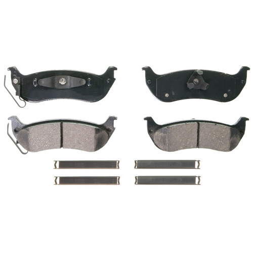 QuickStop Rear Disc Brake Pad Set Ceramic | WAGZD998