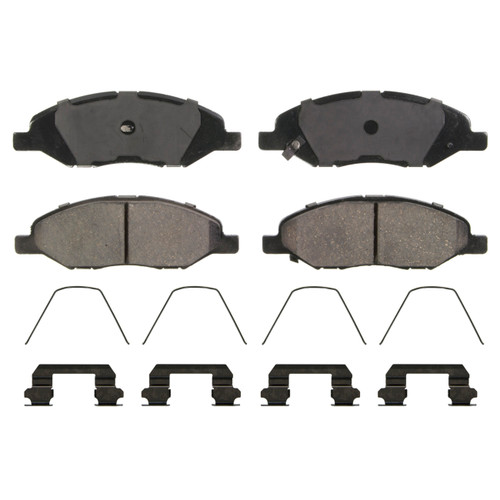 QuickStop Front Disc Brake Pad Set Ceramic | WAGZD1345