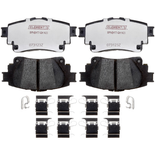 Element3 Hybrid Technology Rear Disc Brake Pad Set | RAYEHT2183H