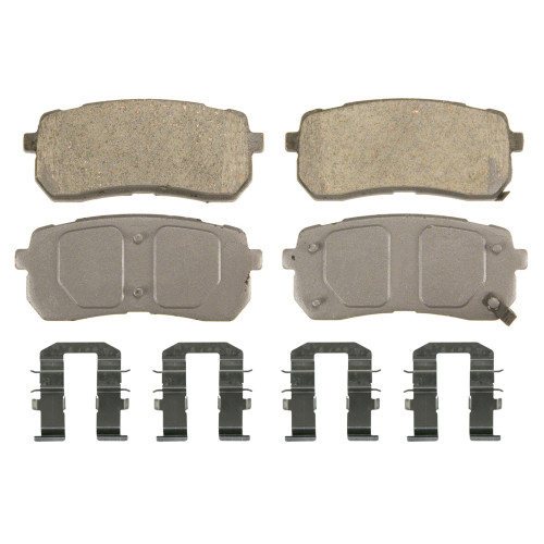 ThermoQuiet Rear Disc Brake Pad Set Ceramic | WAGQC1302
