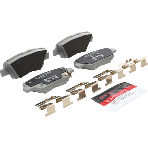 Premium NAO Ceramic OE Equivalent Rear Disc Brake Pad Set | BBBP30101N