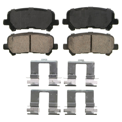 QuickStop Rear Disc Brake Pad Set Ceramic | WAGZD1281