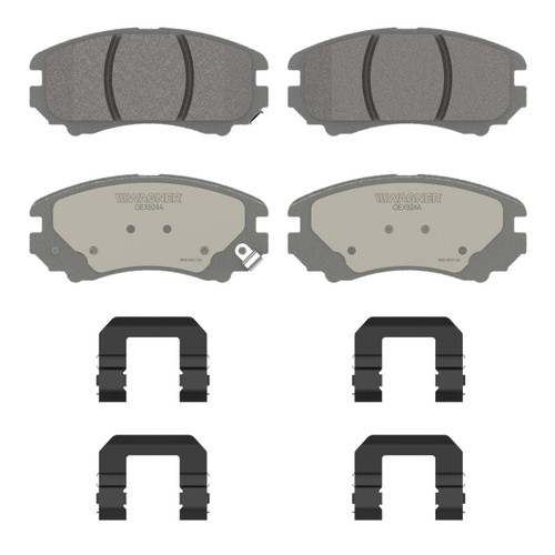 OEX Front Disc Brake Pad Set Premium Ceramic | WAGOEX924A