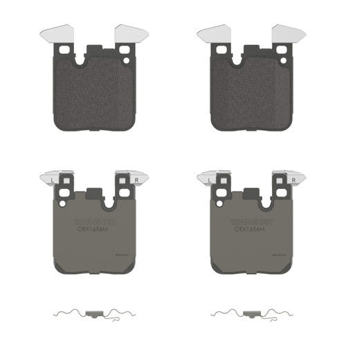 OEX Rear Disc Brake Pad Set Premium Semi-Metallic | WAGOEX1656M