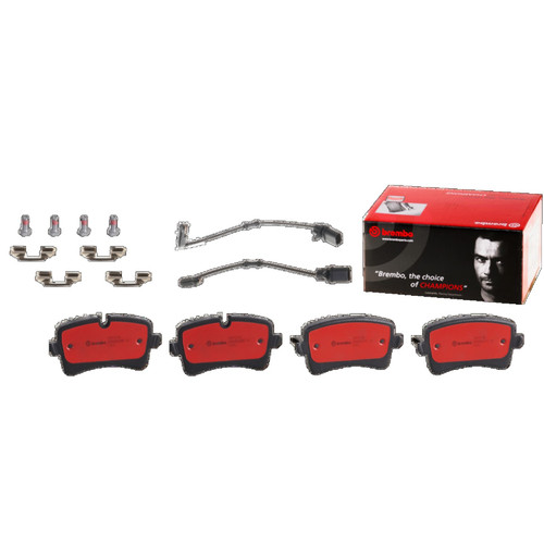 Premium NAO Ceramic OE Equivalent Rear Disc Brake Pad Set | BBBP85157N