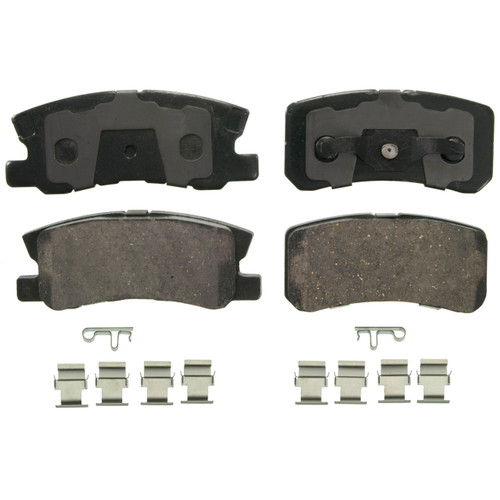 QuickStop Rear Disc Brake Pad Set Ceramic | WAGZD868