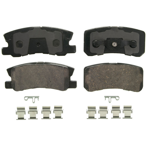 QuickStop Rear Disc Brake Pad Set Ceramic | WAGZD868