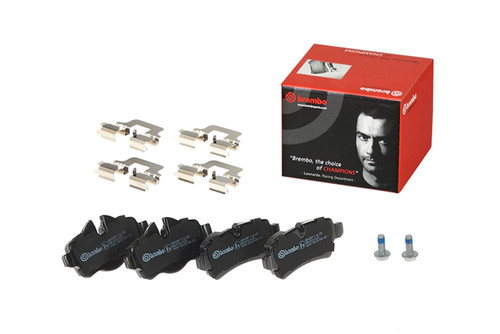 Premium Low-Met OE Equivalent Rear Disc Brake Pad Set | BBBP06052