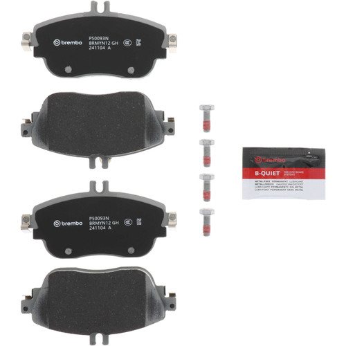 Premium NAO Ceramic OE Equivalent Pad | BBBP50093N