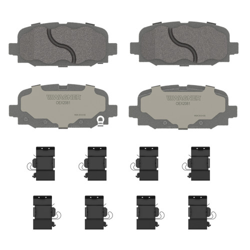 OEX Rear Disc Brake Pad Set Premium Ceramic | WAGOEX2081