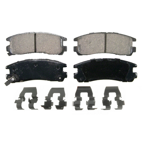 QuickStop Rear Disc Brake Pad Set Ceramic | WAGZD383