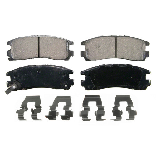 QuickStop Rear Disc Brake Pad Set Ceramic | WAGZD383