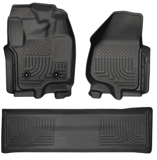 Weatherbeater - Front & 2nd Seat Floor Liners (Footwell Coverage) | 98H99711