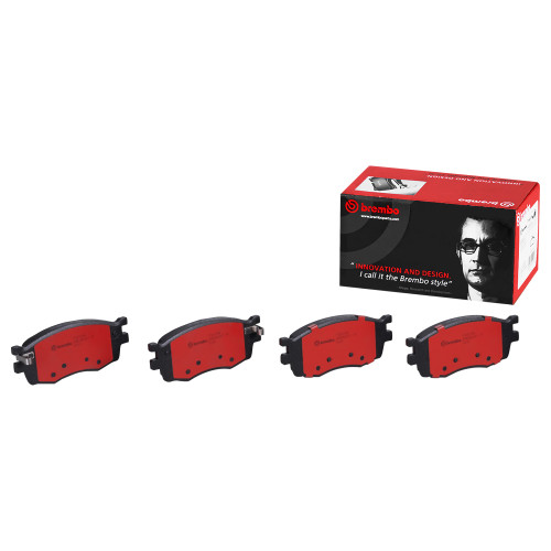 Premium NAO Ceramic OE Equivalent Front Brake Pad Set | BBBP30026N