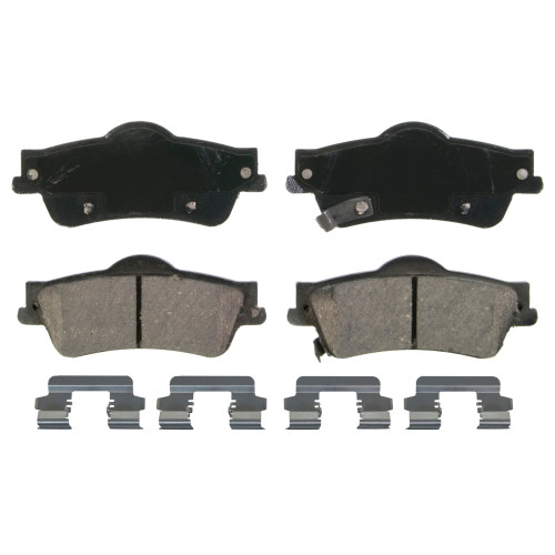 QuickStop Rear Disc Brake Pad Set Ceramic | WAGZD1352