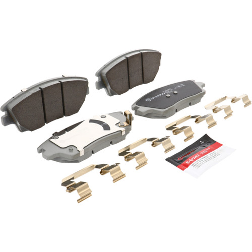 Premium NAO Ceramic OE Equivalent Front Brake Pad Set | BBBP30096N