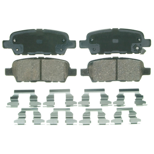 QuickStop Rear Disc Brake Pad Set Ceramic | WAGZD905