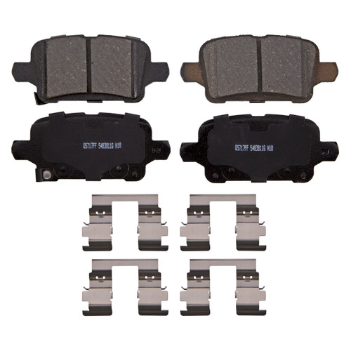 QuickStop Rear Disc Brake Pad Set Ceramic | WAGZD1915