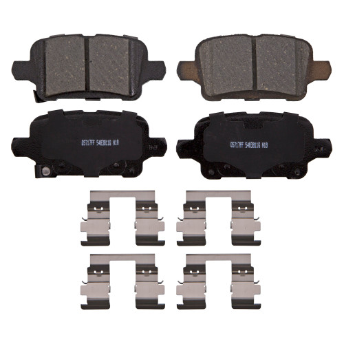 QuickStop Rear Disc Brake Pad Set Ceramic | WAGZD1915