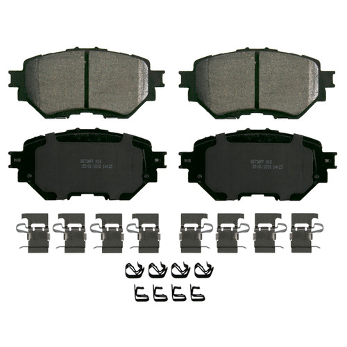 QuickStop Front Disc Brake Pad Set Ceramic | WAGZD1759