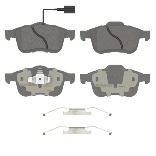 OEX Front Disc Brake Pad Set Premium Ceramic | WAGOEX1721A