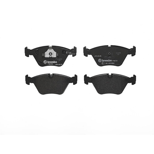 Premium Low-Met OE Equivalent Front Brake Pad Set | BBBP06012
