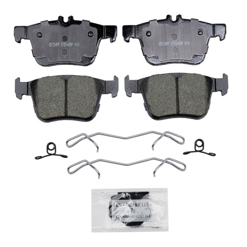 QuickStop Rear Disc Brake Pad Set Ceramic | WAGZD1761