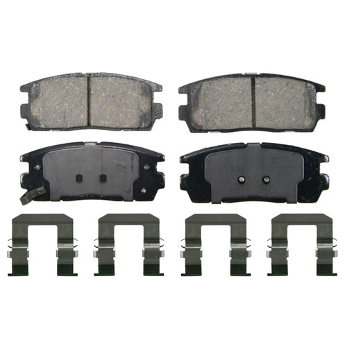 QuickStop Rear Disc Brake Pad Set Ceramic | WAGZD1275