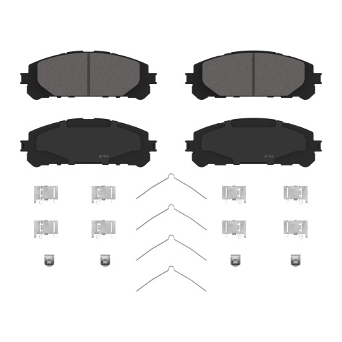 QuickStop Front Disc Brake Pad Set Ceramic | WAGZD2304