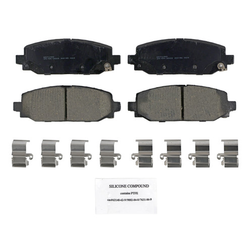 QuickStop Rear Disc Brake Pad Set Ceramic | WAGZD2186