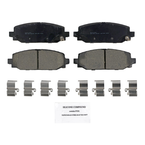 QuickStop Rear Disc Brake Pad Set Ceramic | WAGZD2186