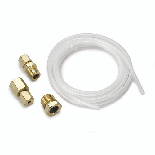 Nylon Tubing, 1/8", 10Ft. Length, Incl. 1/8" Nptf Brass Compression Fittings | AUM3223