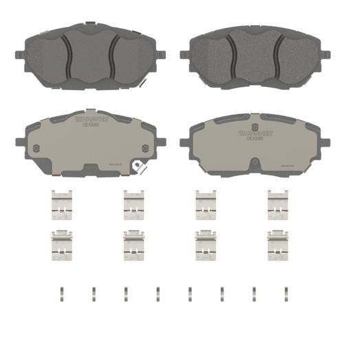 OEX Front Disc Brake Pad Set Premium Ceramic | WAGOEX2065
