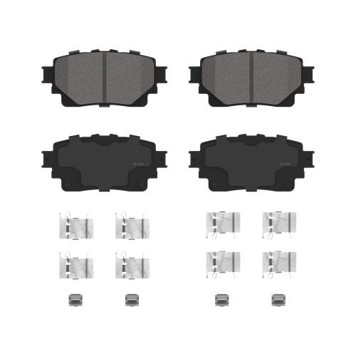 QuickStop Rear Disc Brake Pad Set Ceramic | WAGZD2305
