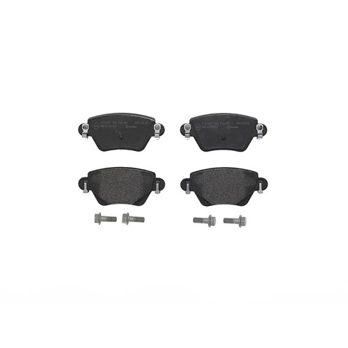 Premium Low-Met OE Equivalent Rear Disc Brake Pad Set | BBBP24059