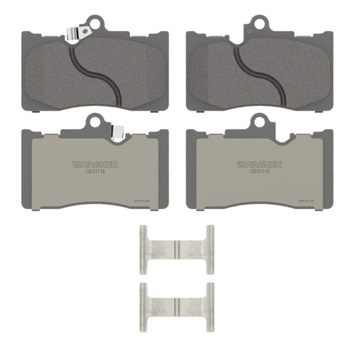 OEX Front Disc Brake Pad Set Premium Ceramic | WAGOEX1118