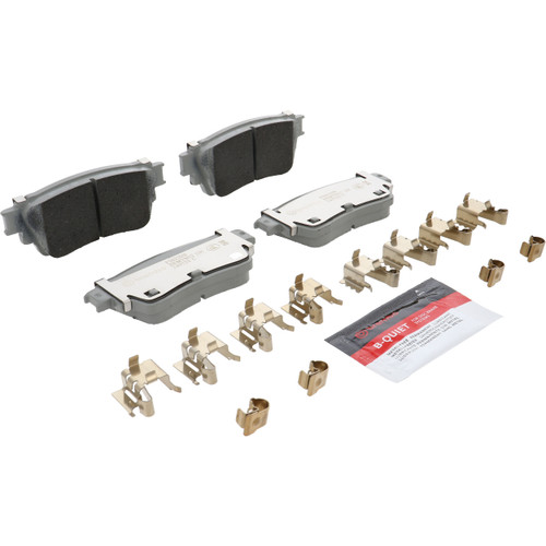 Premium NAO Ceramic OE Equivalent Rear Disc Brake Pad Set | BBBP56125N
