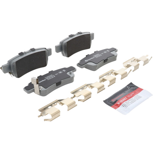 Premium NAO Ceramic OE Equivalent Rear Disc Brake Pad Set | BBBP28062N