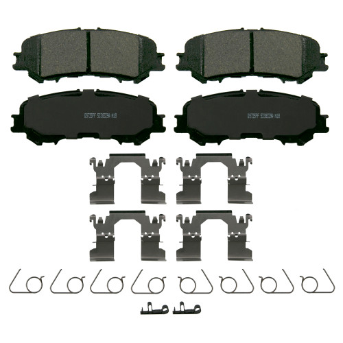 QuickStop Rear Disc Brake Pad Set Ceramic | WAGZD2032
