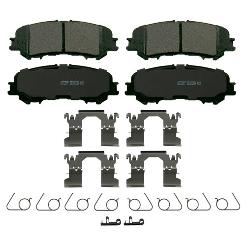 QuickStop Rear Disc Brake Pad Set Ceramic | WAGZD2032