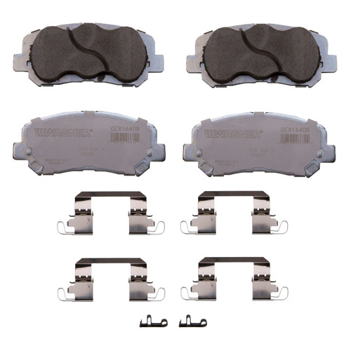 OEX Front Disc Brake Pad Set Premium Ceramic | WAGOEX1640B
