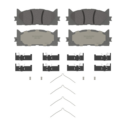 OEX Front Disc Brake Pad Set Premium Ceramic | WAGOEX1293