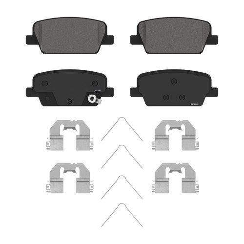 QuickStop Rear Disc Brake Pad Set Ceramic | WAGZD2199