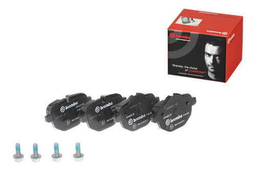 Premium Low-Met OE Equivalent Rear Disc Brake Pad Set | BBBP06064