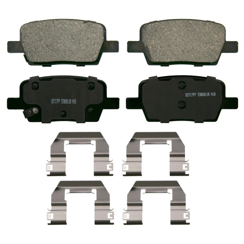 QuickStop Rear Disc Brake Pad Set Ceramic | WAGZD1877