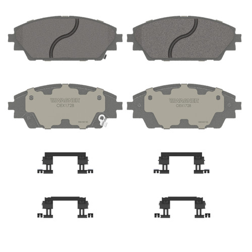 OEX Front Disc Brake Pad Set Premium Ceramic | WAGOEX1728