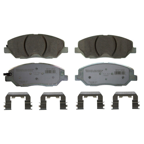 OEX Front Disc Brake Pad Set Premium Ceramic | WAGOEX1202