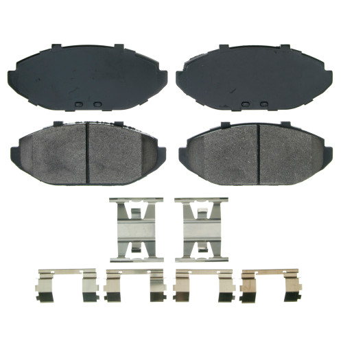 QuickStop Front Disc Brake Pad Set Semi-Metallic | WAGZX748