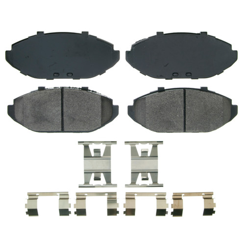 QuickStop Front Disc Brake Pad Set Semi-Metallic | WAGZX748